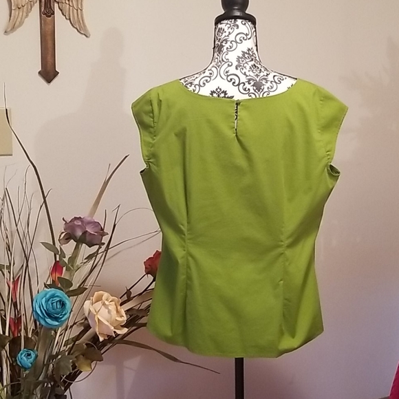 Worthington Ladies Capped Sleeve Blouse - Picture 5 of 6